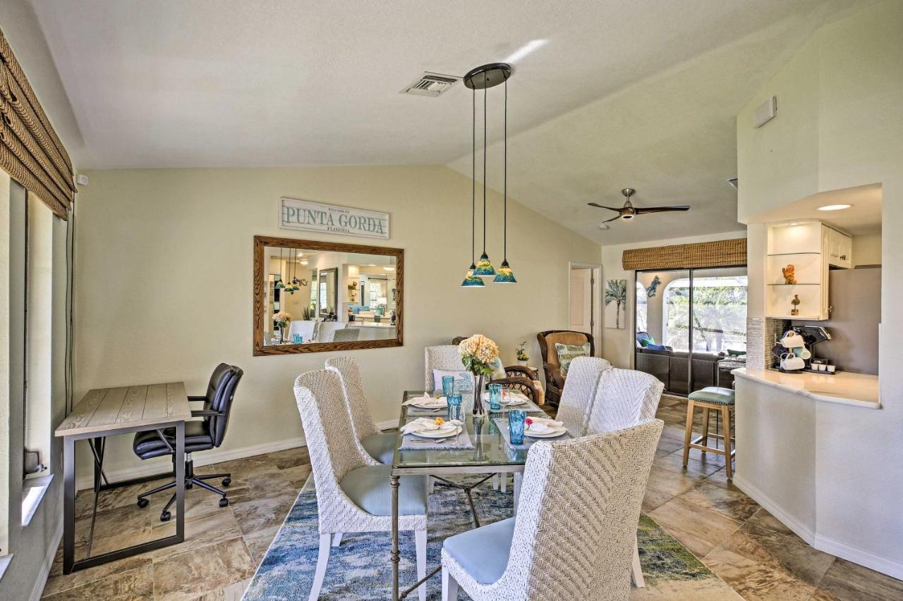 Canal Waterfront Home With Private Pool And Dock! Punta Gorda Exterior foto