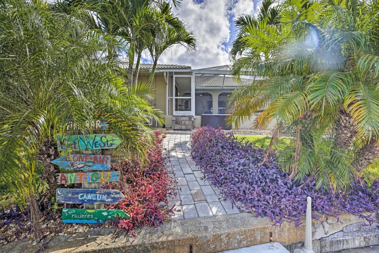 Canal Waterfront Home With Private Pool And Dock! Punta Gorda Exterior foto